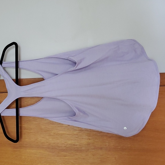 Lululemon Lavender Racer Back Tank - Picture 2 of 3
